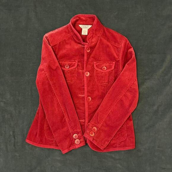 1990s LL bean corduroy jacket - Picture 1 of 7